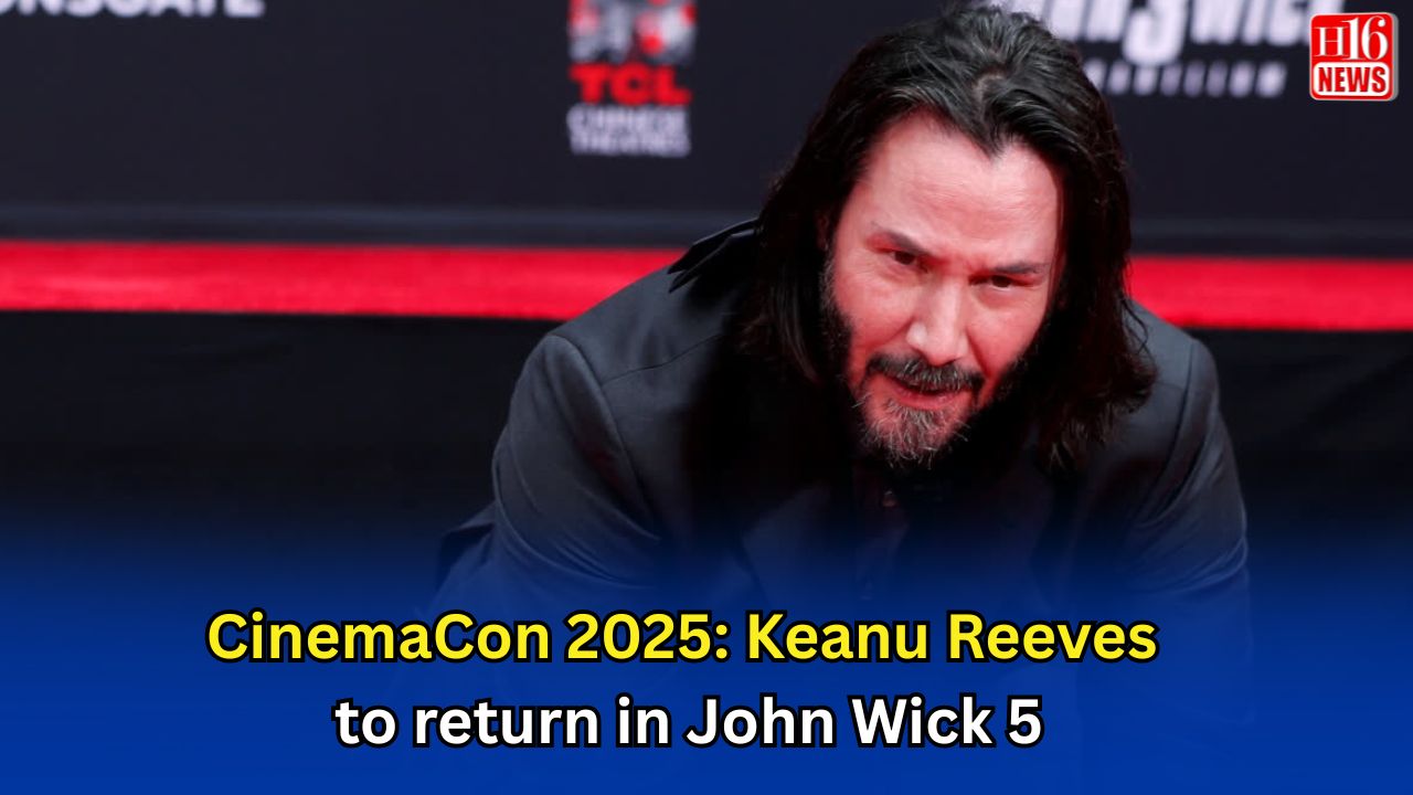 CinemaCon 2025: Keanu Reeves to return in John Wick 5